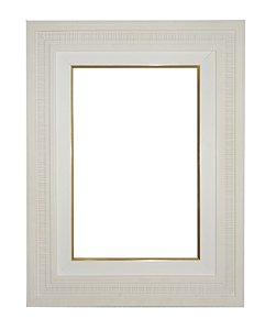 Moldura para Telas de Pintura 0330 Branca