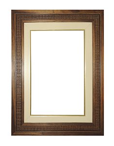 Moldura para Telas de Pintura 0330 Marrom