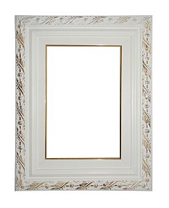 Moldura para Telas de Pintura 0283 Branca
