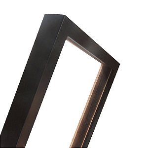 Moldura Para Tela Painel Marrom 0003 - Caixa Alta