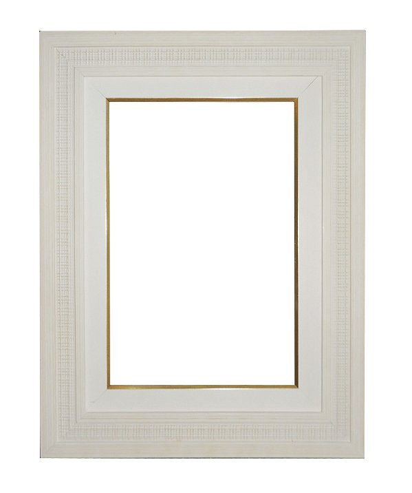 Moldura para Telas de Pintura 0330 Branca